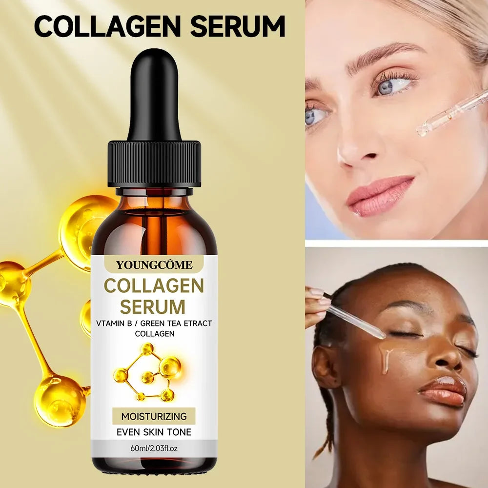 YOUNGCOME Collagen Serum Vitamin B Green Tea Extract Hydrating Face