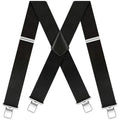 Men's Heavy-Duty Wide Elastic X-Back Suspenders