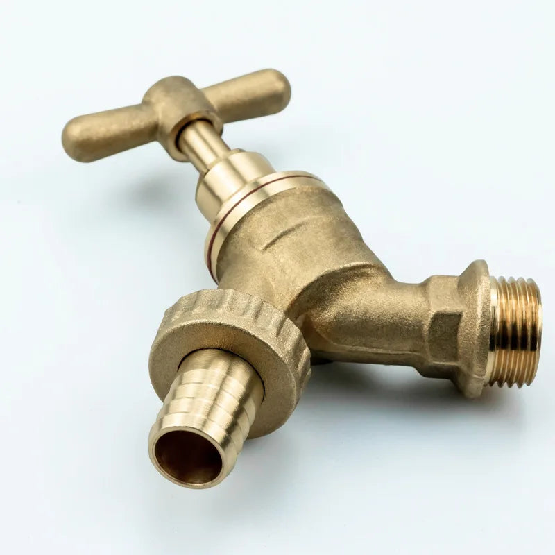 Copper Quick-Connect Faucet & Garden Hose Thread Connector