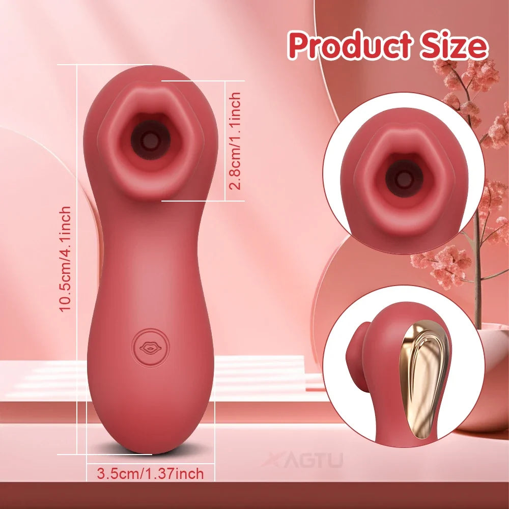 Sucking Vibrator APP Control Clitoris Sucker Female Clitoral Nipple