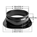 Plastic Vent Pipe Adapter Flange Connector Wall-mounted Square Round