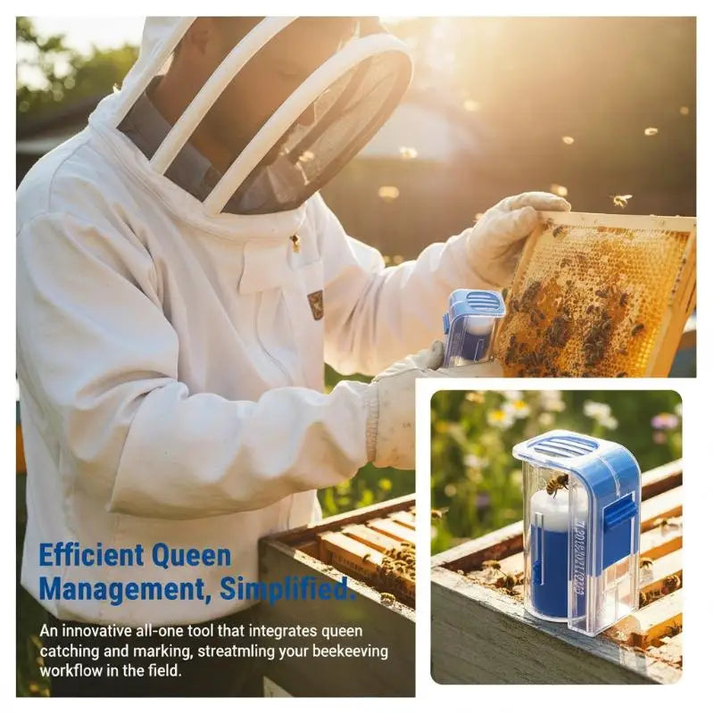 Queen Bee Marking Bottle Catcher Tool | Non-Toxic Marker
