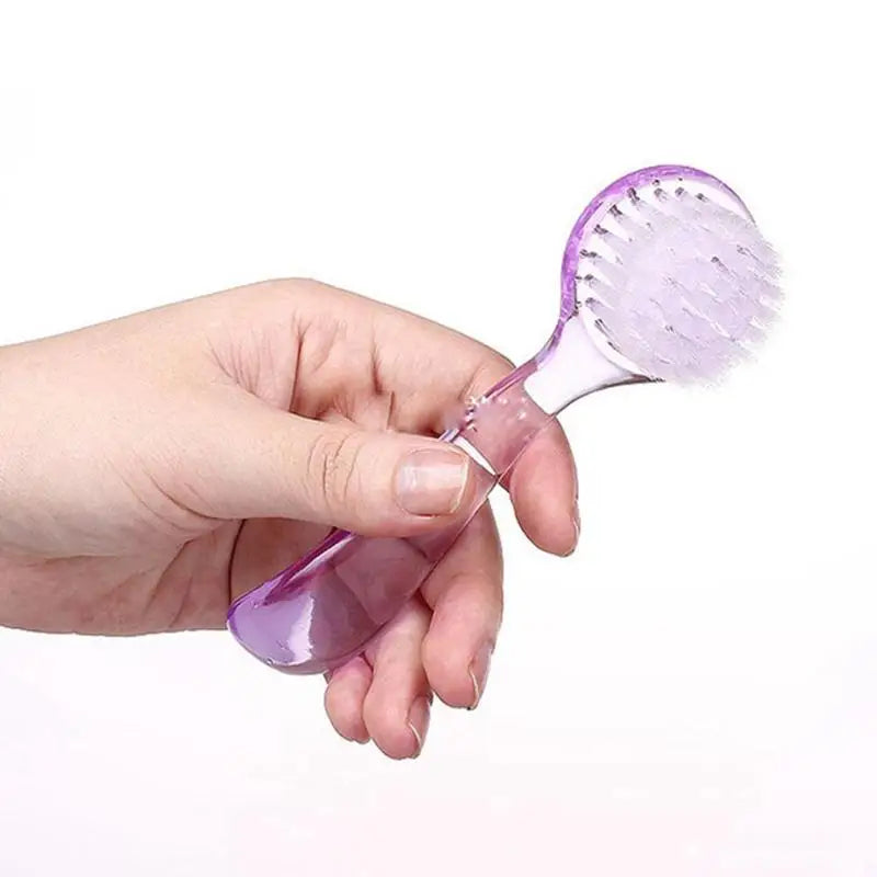 Soft Nail Dust Brush with Cover – Manicure & Toe Cleaning