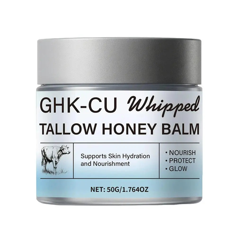 GHK-Cu Copper Peptide Beef Tallow Cream – Manuka Honey
