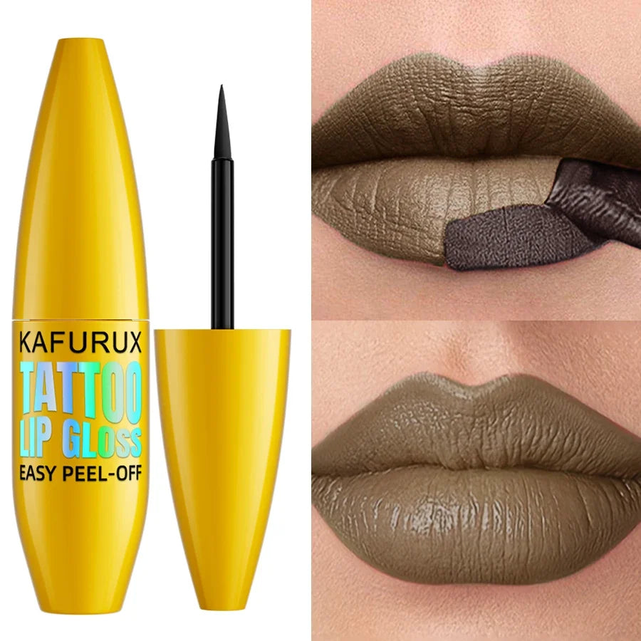 KAFURUX Peel Off Lip Stain – Waterproof Matte Lip Tint