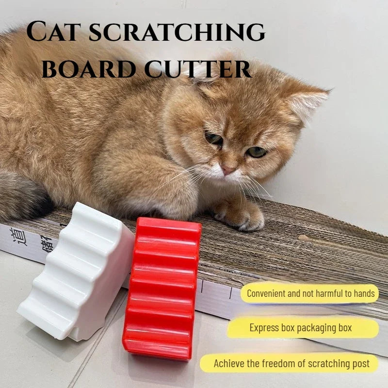 DIY Cat Scratcher Cardboard Cutter Tool – Corrugated Peeler