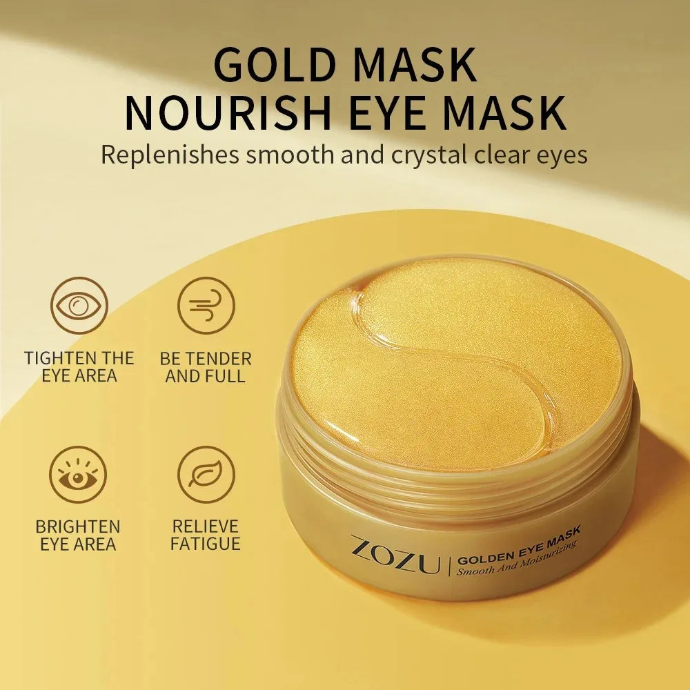 Avocado Golden Collagen Eye Mask Anti Dark Circles Removal Bags