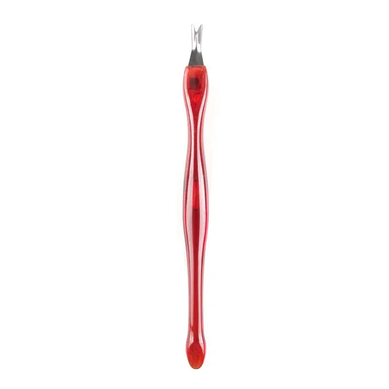 Stainless Steel Cuticle Pusher Nail Art Manicure Tool Set