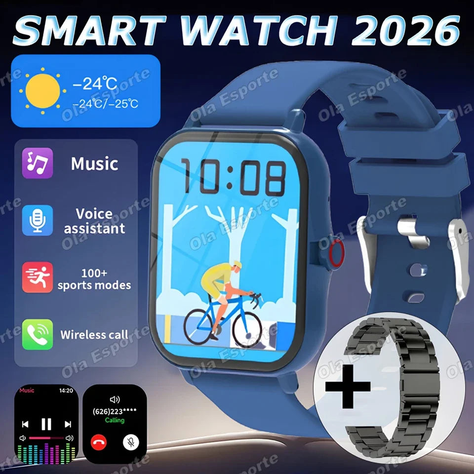 Ola Esporte Smart Watch | Bluetooth Call & Fitness Tracker
