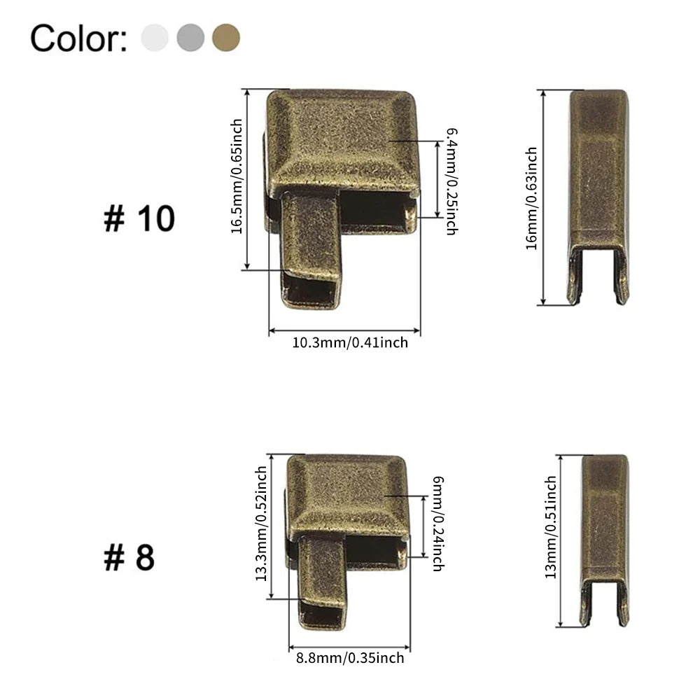 Zipper Repair Kit – Fixing Box & Insertion Pin Sizes 3 5 8 10