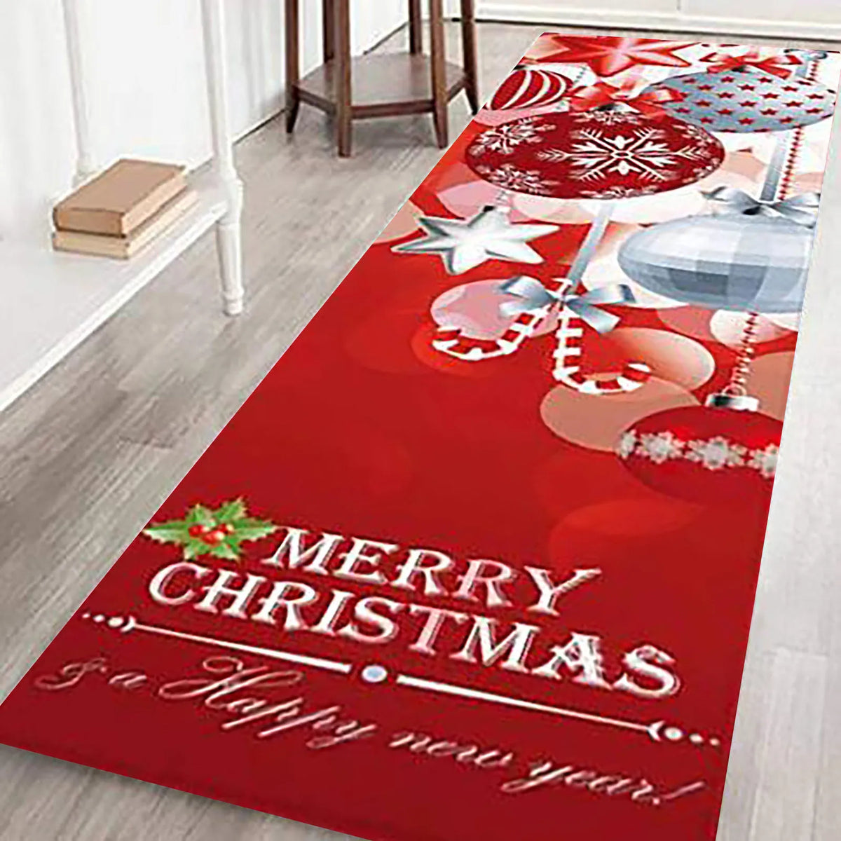 Merry Christmas Doormat & Area Rug | Festive Holiday Floor Mat