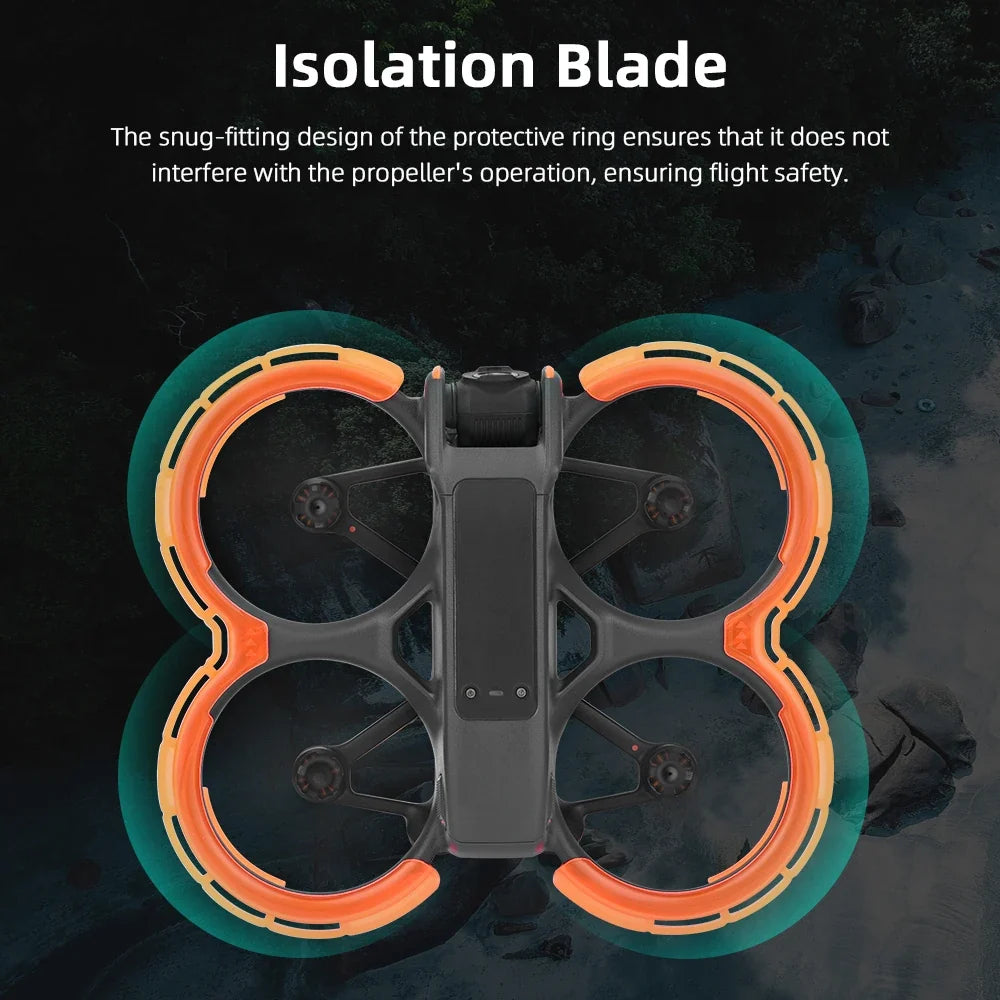 TPU Propeller Guard for DJI Avata 2 – Bumper Ring 4-Pack