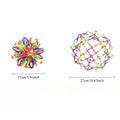 Rainbow Stress Ball Kids Colorful Expandable Fidget Toy Durable Magic