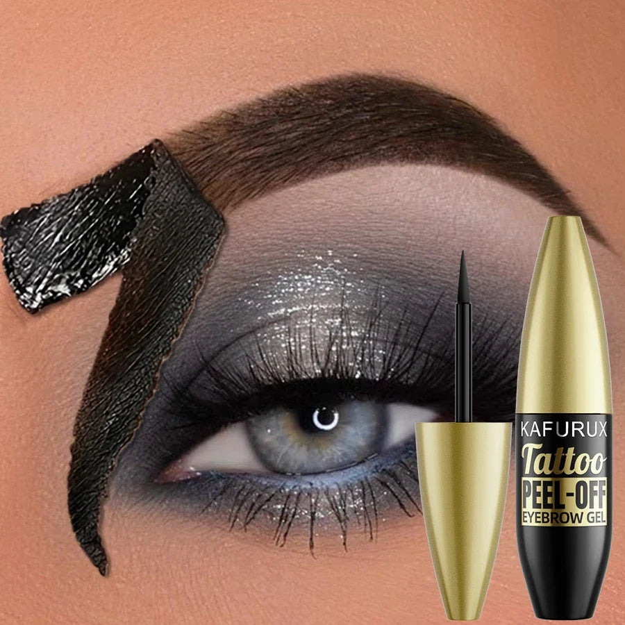 KAFURUX Peel-Off Eyebrow Gel Tint | Waterproof Semi-Permanent Brow