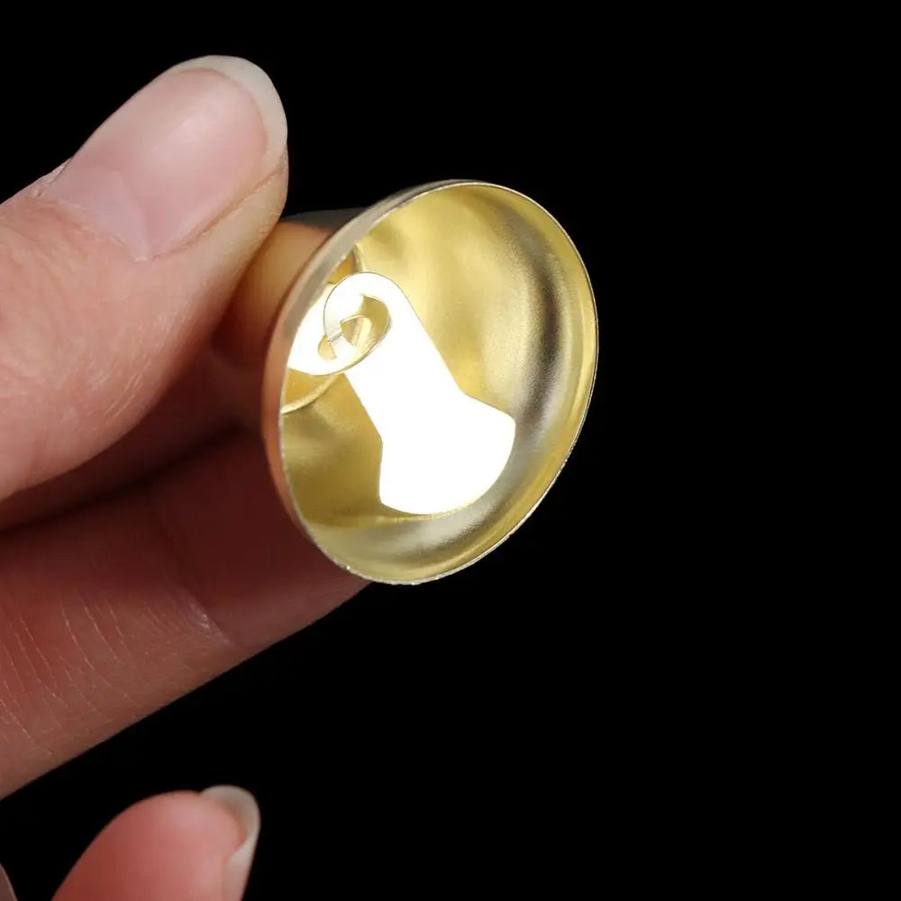 50pcs Gold Jingle Bells – Multi-Size DIY Craft & Wedding Decor