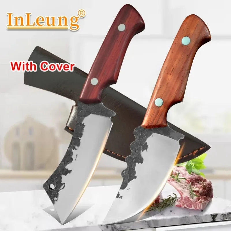 InLeung Handmade Boning Knife – Stainless Steel Wood Handle