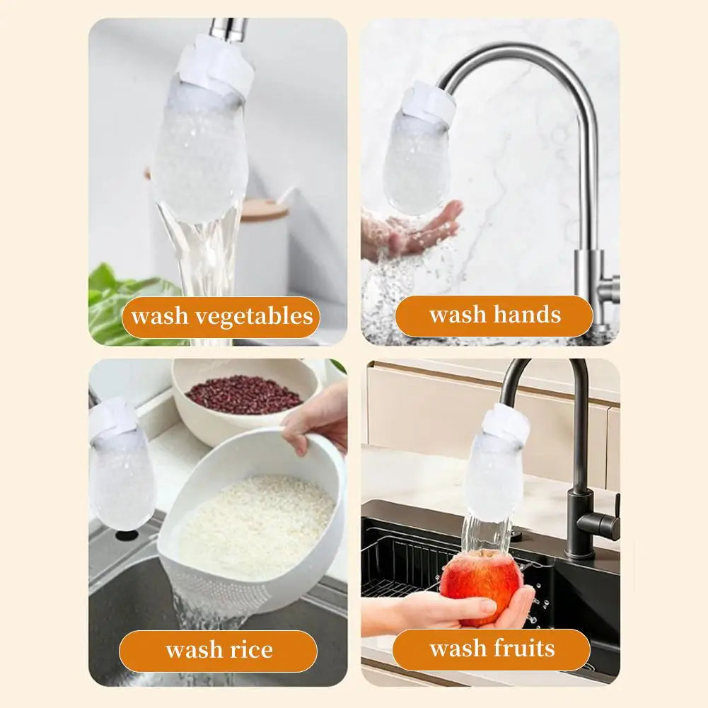 Disposable Faucet Water Filter Cotton Bag Universal Tap Purifier