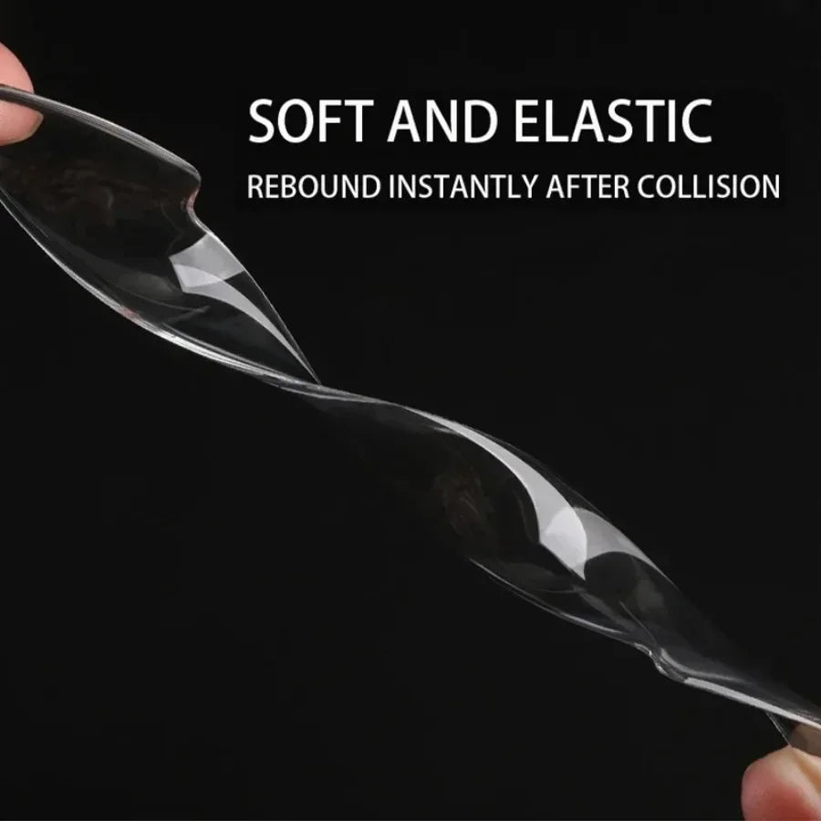 Car Door Transparent Anti-collision Protector Bar Stickers Rearew