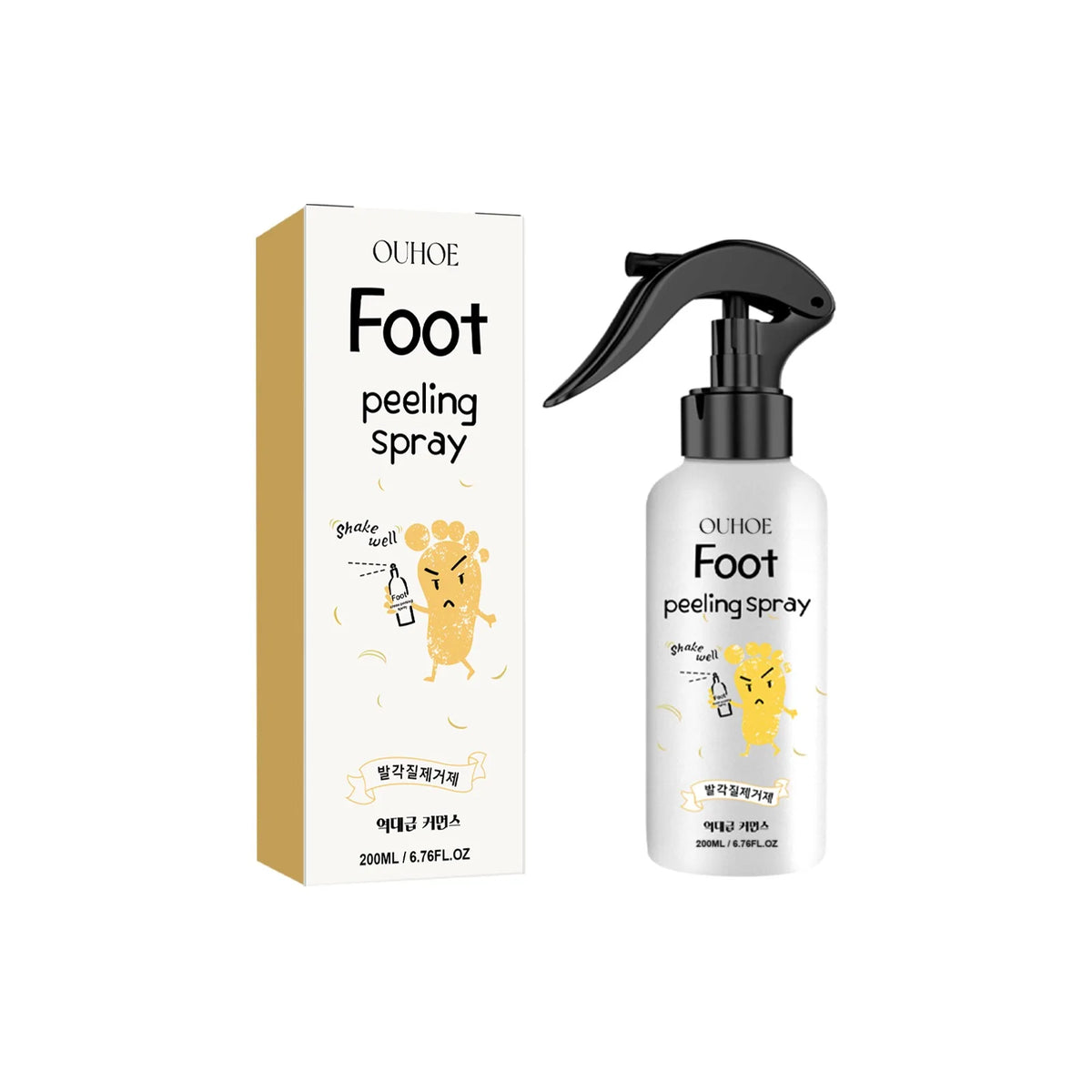 Foot Exfoliating Spray 200ml – Dead Skin & Callus Remover
