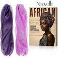 Exfoliating Body Scrub Set – African Mesh Back Scrubber & Sponge