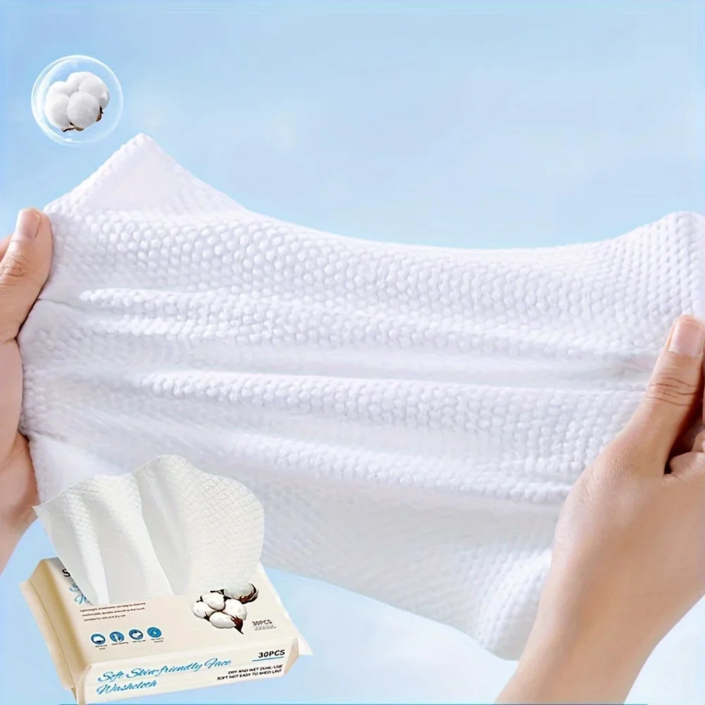 Skin-Friendly Facial Cleansing & Makeup Remover Towel