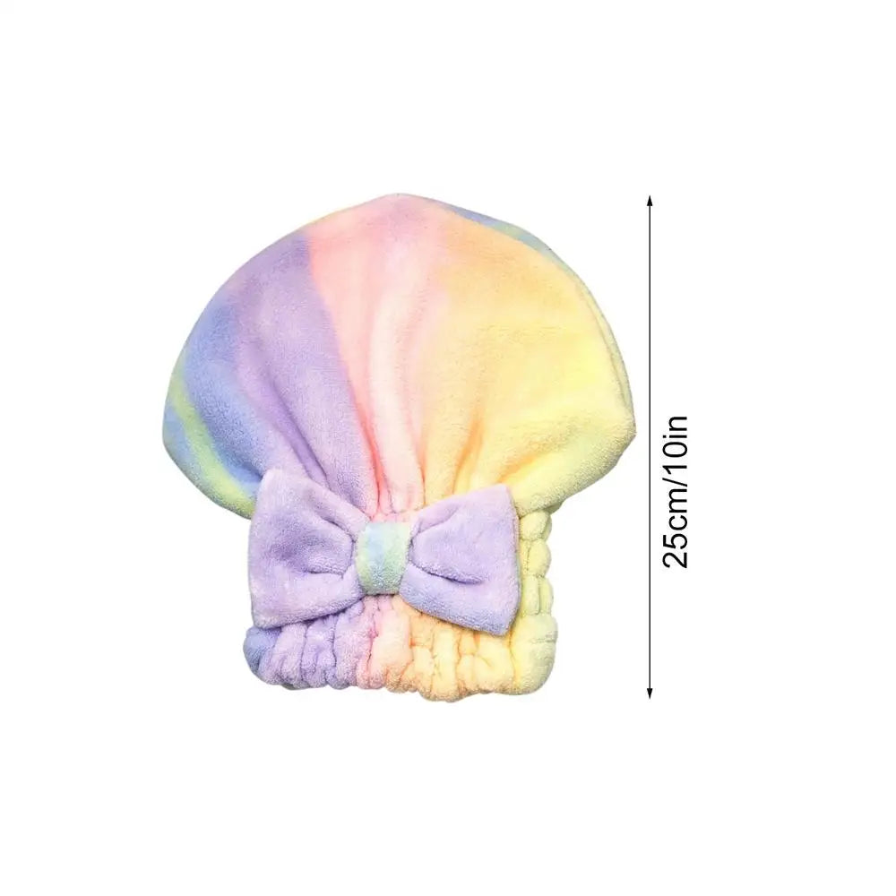 Coral Fleece Hair Towel Wrap – Quick-Dry & Frizz Control for Women