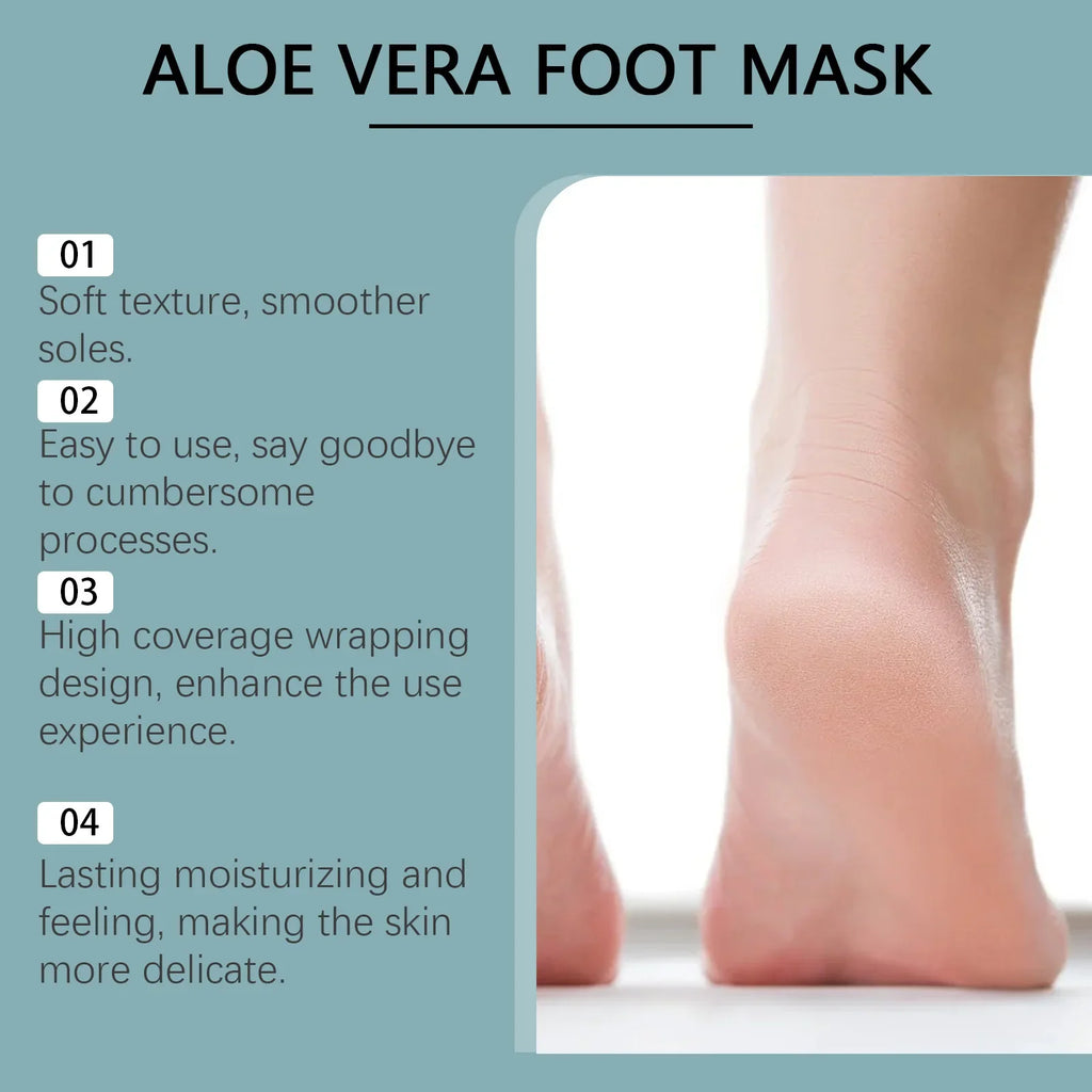 Exfoliating Foot Mask – Remove Dead Skin & Calluses 5-Pack