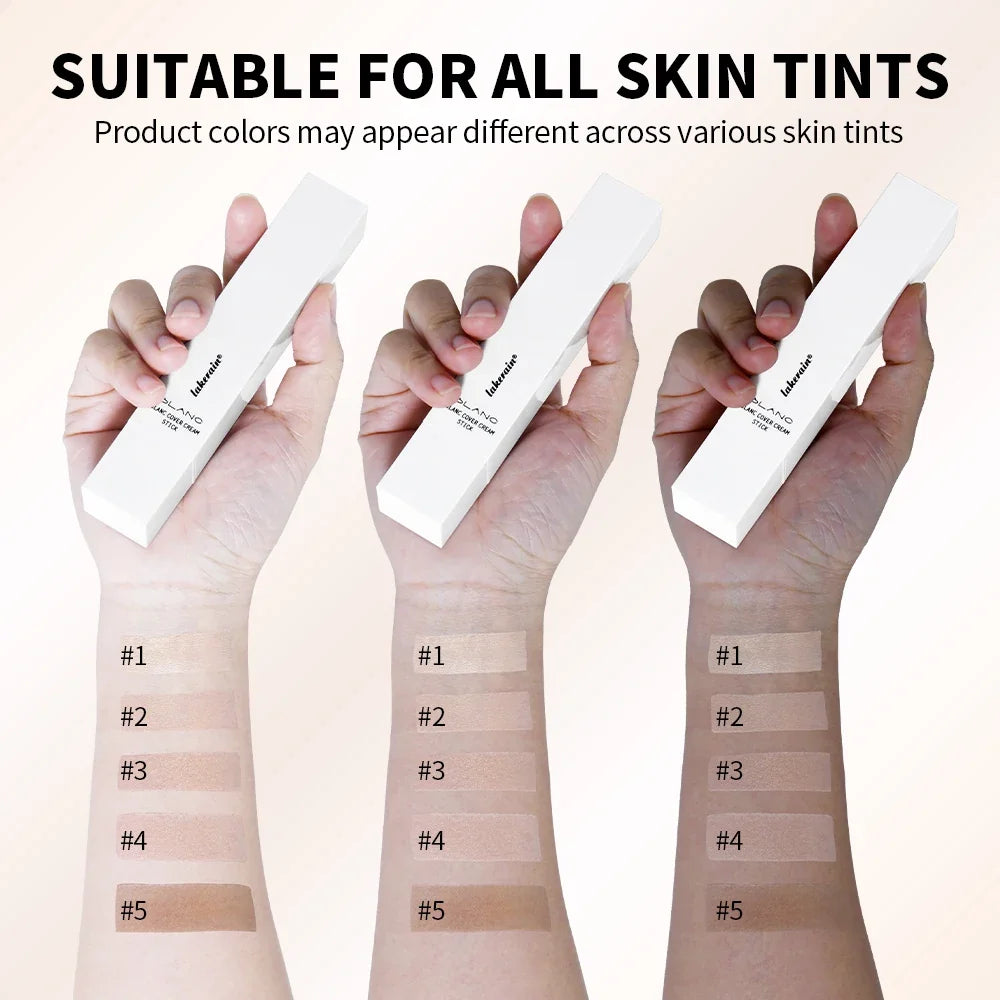 Color-Adapting Foundation Stick with Built-In Brush | Full Coverage