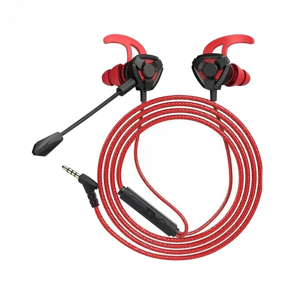 Wired Gaming Earbuds with Mic | PS4, PUBG, CSGO Compatible