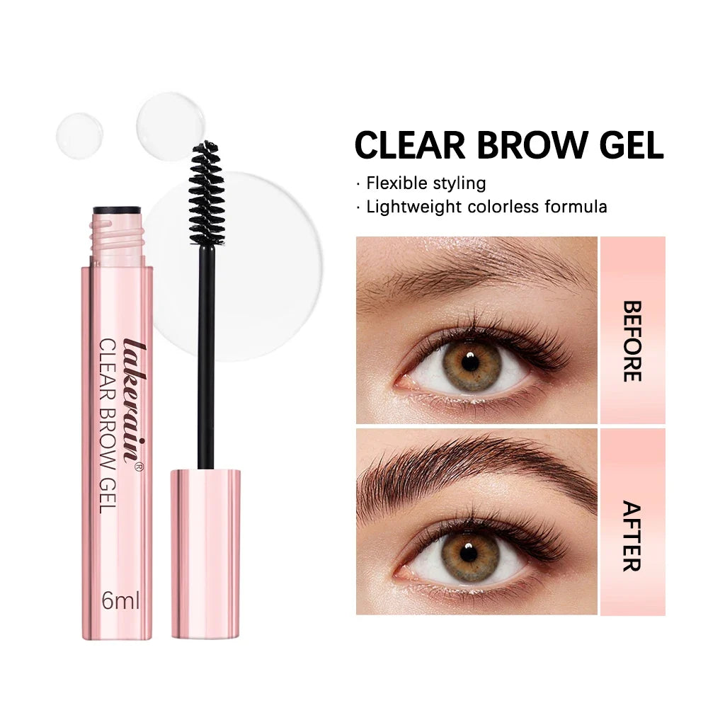 Eyebrow Styling Gel Long-lasting Waterproof Transparent Natural