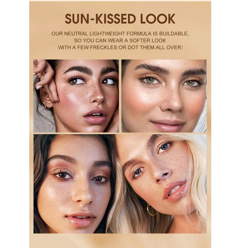 Handaiyan Fake Freckle Pen Set 4PCS – Waterproof Sun-Kissed