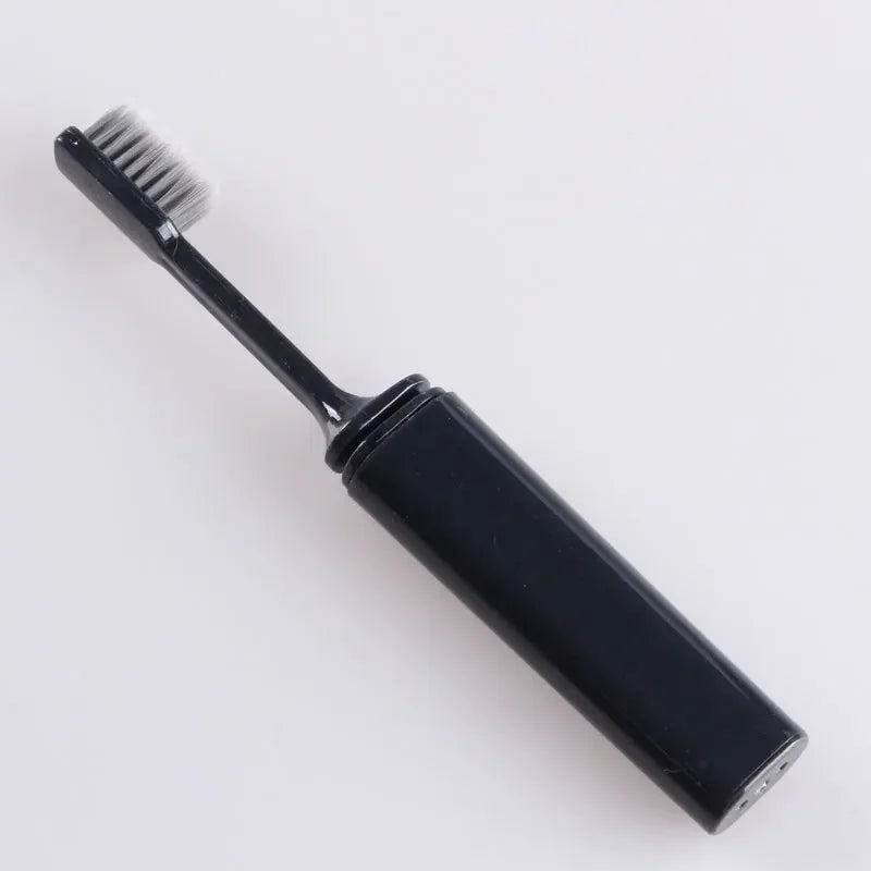 Portable Folding Travel Toothbrush – Compact Mini Adult Brush