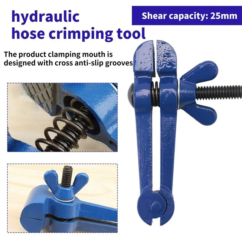 A36T- Fixed Tools Hand-held Labor- Saving Hand Vise Mini Flat Pliers