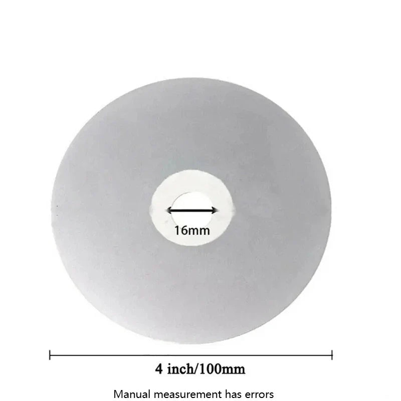 4" Diamond Grinding Disc 100mm 80–3000 Grit Abrasive Wheel