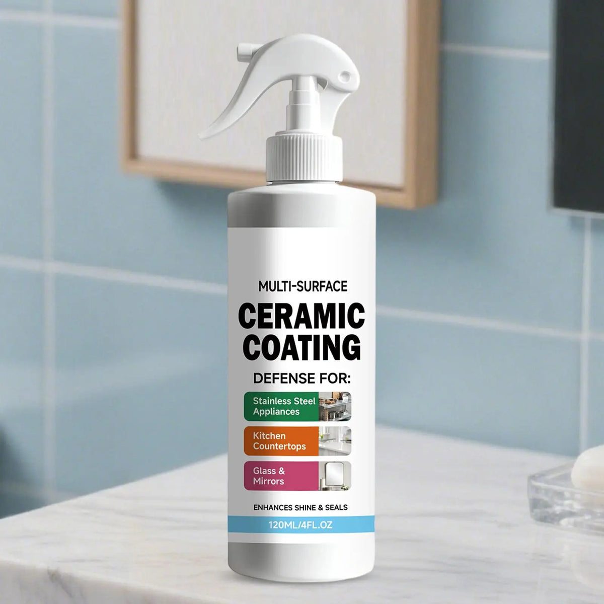 Ceramic Glass Coating Spray 120ml – Shine, Seal & Protect