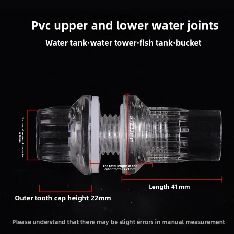 Acrylic Pipe Fittings – Elbow, Tee & End Cap | Fish Tank