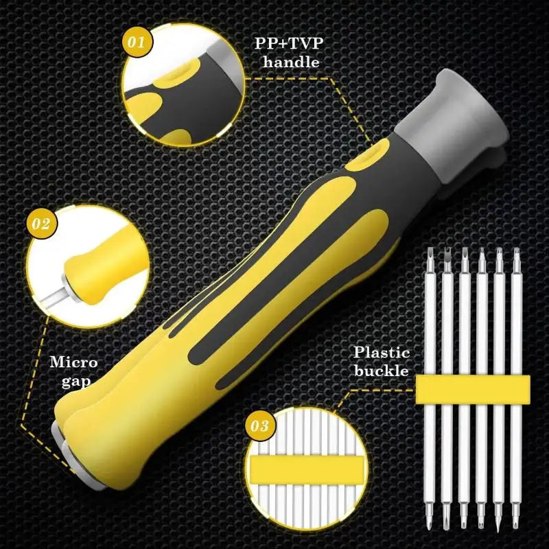 12-in-1 Magnetic Screwdriver Set – Precision Home Repair Kit