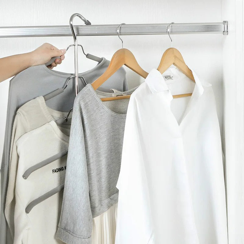Metal Clothes Rack – Space-Saving Wardrobe & Bedroom Organizer