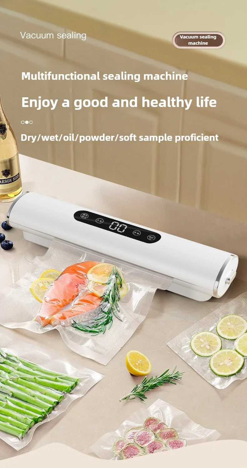 GUOHE Vacuum Sealer Machine – 30cm Food Sealing, 120W