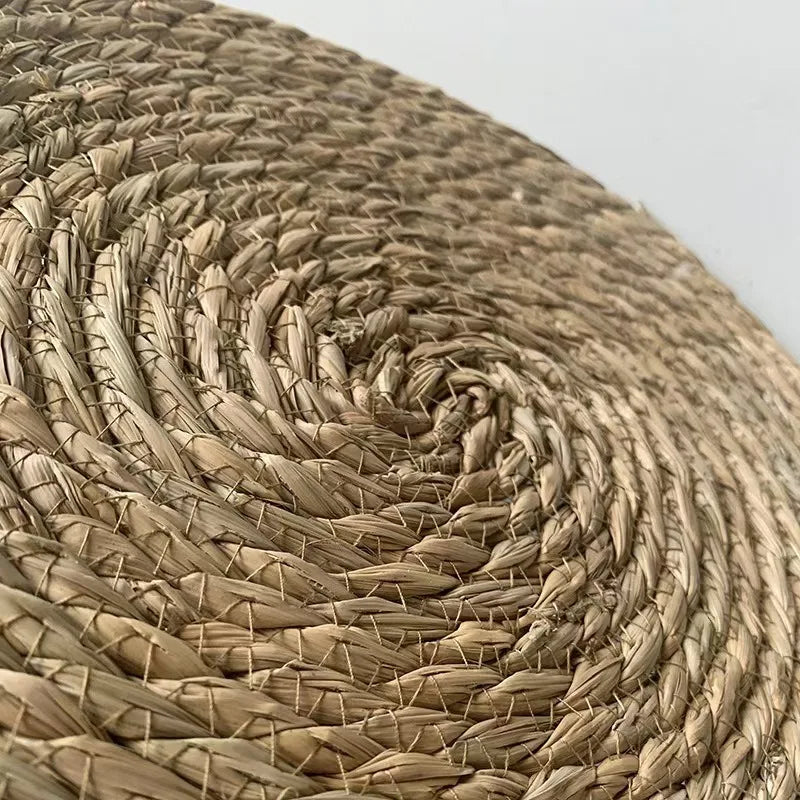 2026 Pot Mats Handwoven Rattan Placemats Round Heat Insulation