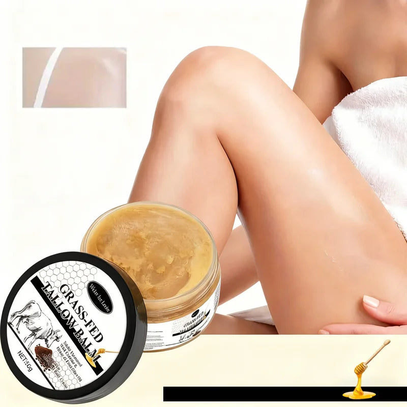 Grass-Fed Tallow Balm – Bee Venom & Caffeine Moisturizer 50g