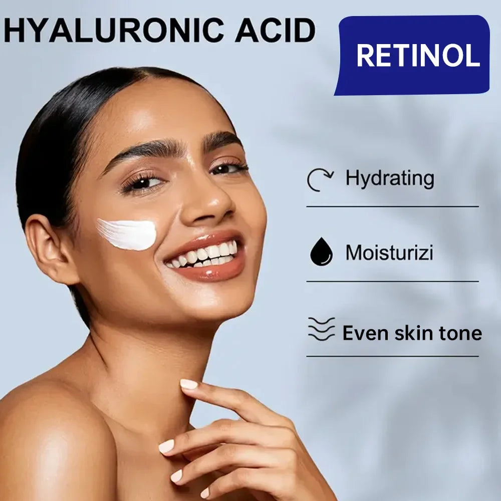Retinol Face Cream Smooth Wrinkle Younger Firming Lifting Fade Fine