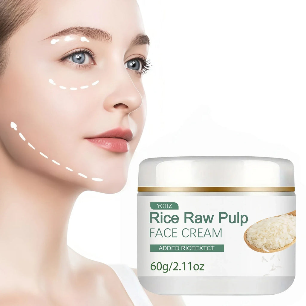 Rice Extract & Hyaluronic Acid Moisturizing Cream 60g