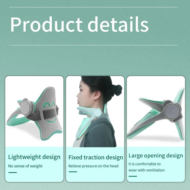 Ergonomic Cervical Support Pillow Adjustable Strap Made Breathable