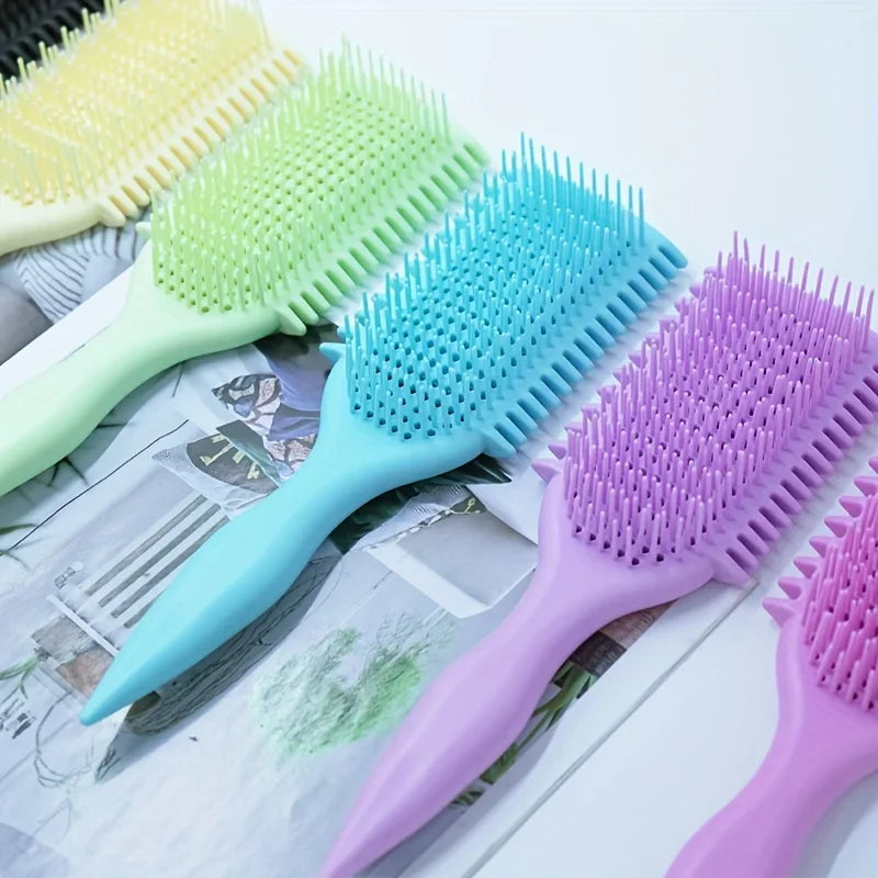 Bouncy Curling Hair Styling Comb | Wet & Dry Hairbrush