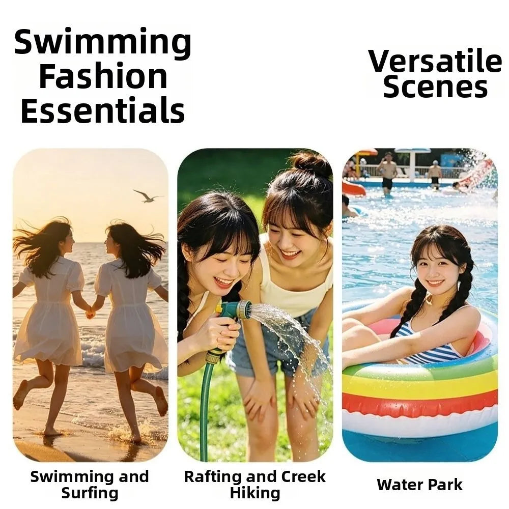 Kids Waterproof Swimming Backpack – Dry Wet Separation Beach Bag