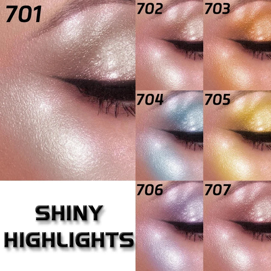 MCD 7-Color Diamond Liquid Highlighter & Body Bronzer Spray