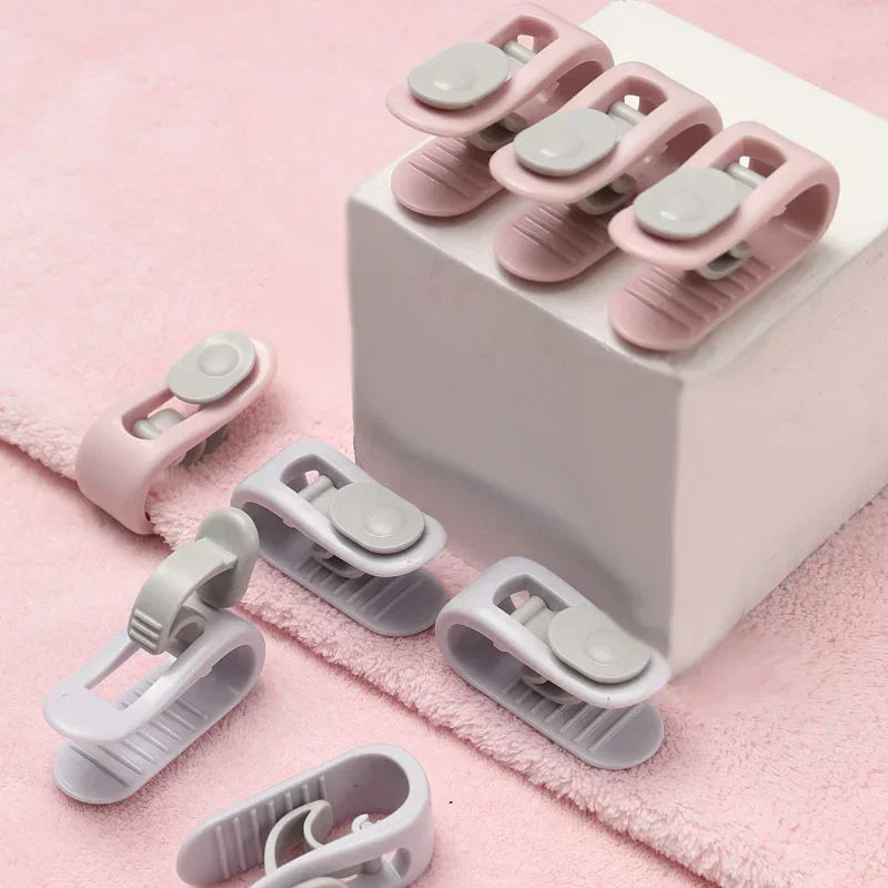 Anti-Slip Bed Sheet Clips & Quilt Holder Pegs – 6/12 Pack