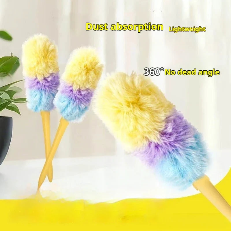 10-Pc Electrostatic Duster Set with Telescopic Handle