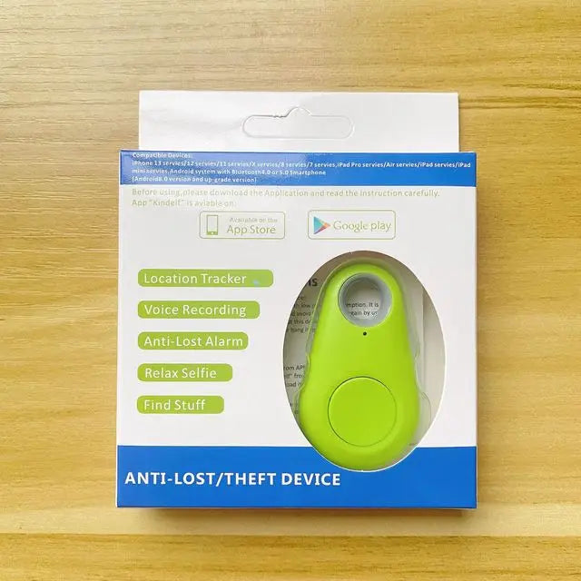 Bluetooth 5.0 Mini Smart Tracker Tag – Key, Pet & Bag Finder